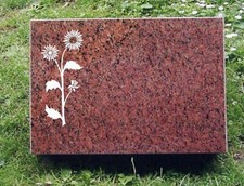 Grabstein ,Liegestein aus